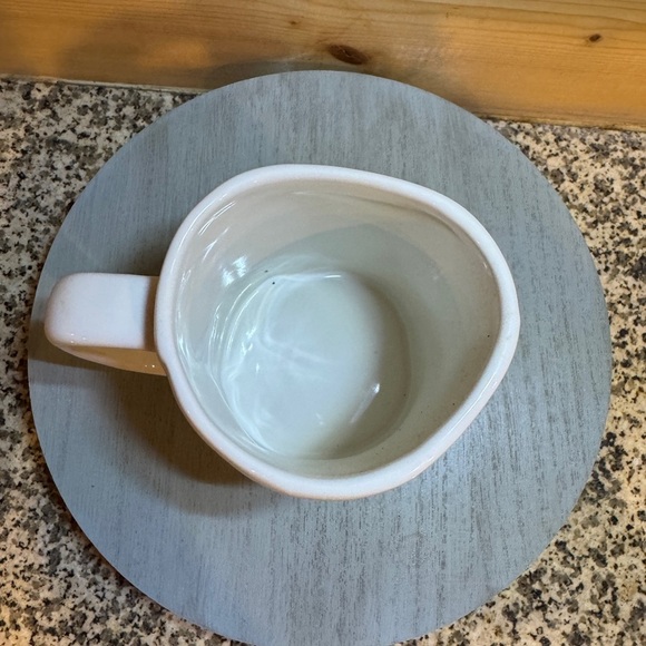 Rae Dunn White Ceramic Mug “YUM” - Picture 3 of 4